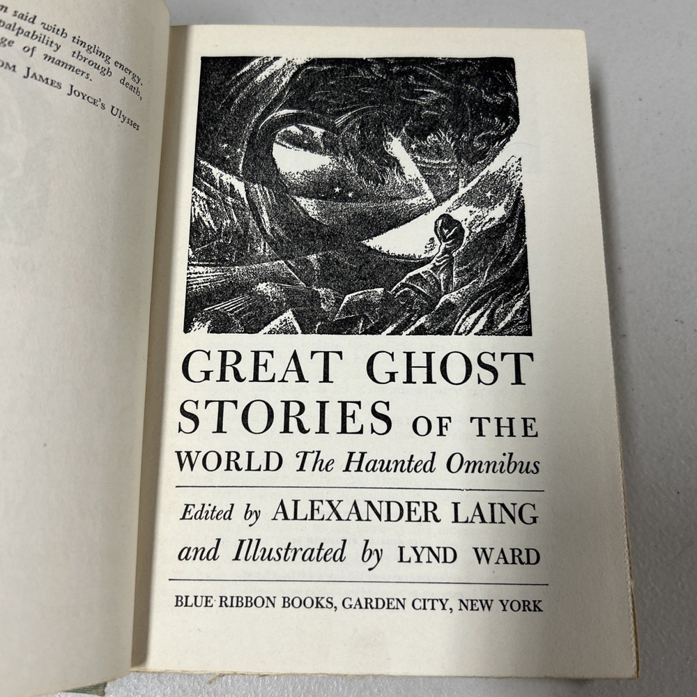 Great Ghost Stories of the World: The Haunted Omnibus, edited by Alexander Laing